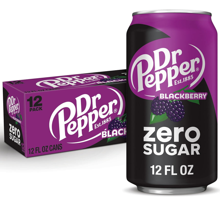Dr Pepper Blackberry Zero Sugar Soda I7